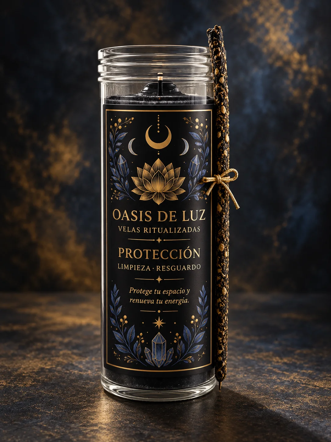 Vela Protección de Oasis de Luz