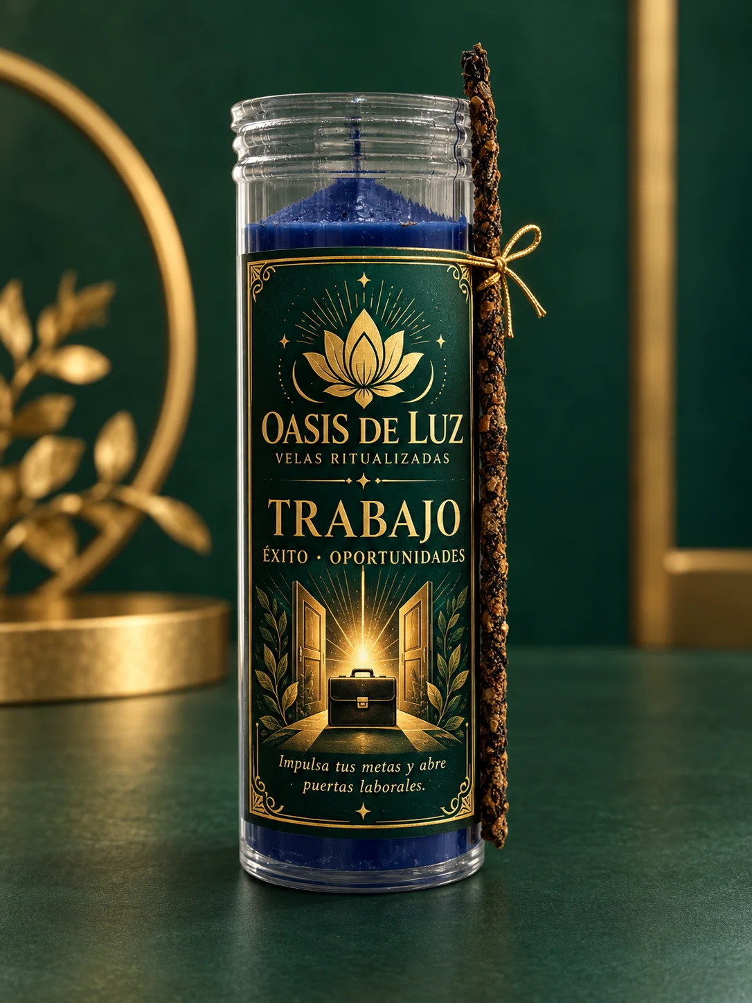 Vela Trabajo de Oasis de Luz